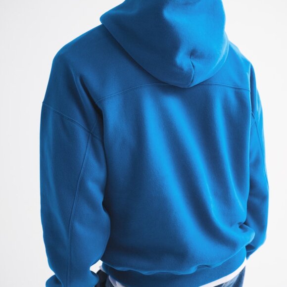 NEW Abercrombie & Fitch Men's Essential Popover Hoodie BLUE Size Small S NWT - Picture 6 of 8